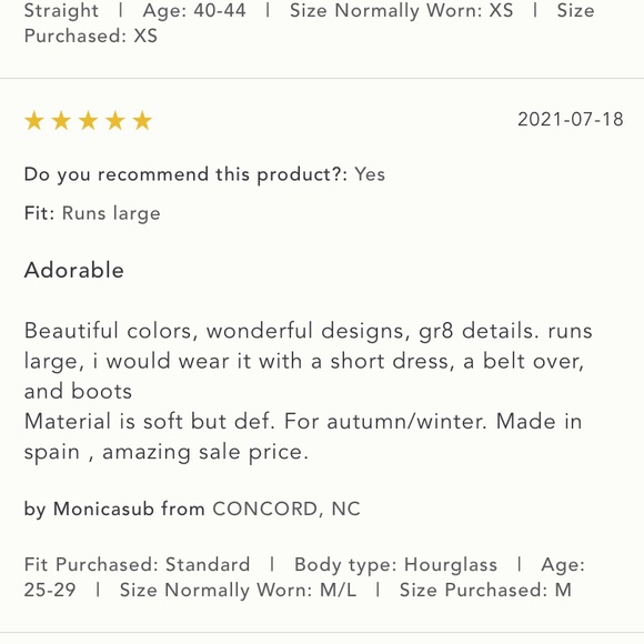 Anthropologie NWT Alvdomartins Moira Fringed Cardigan Size M. - Picture 9 of 12